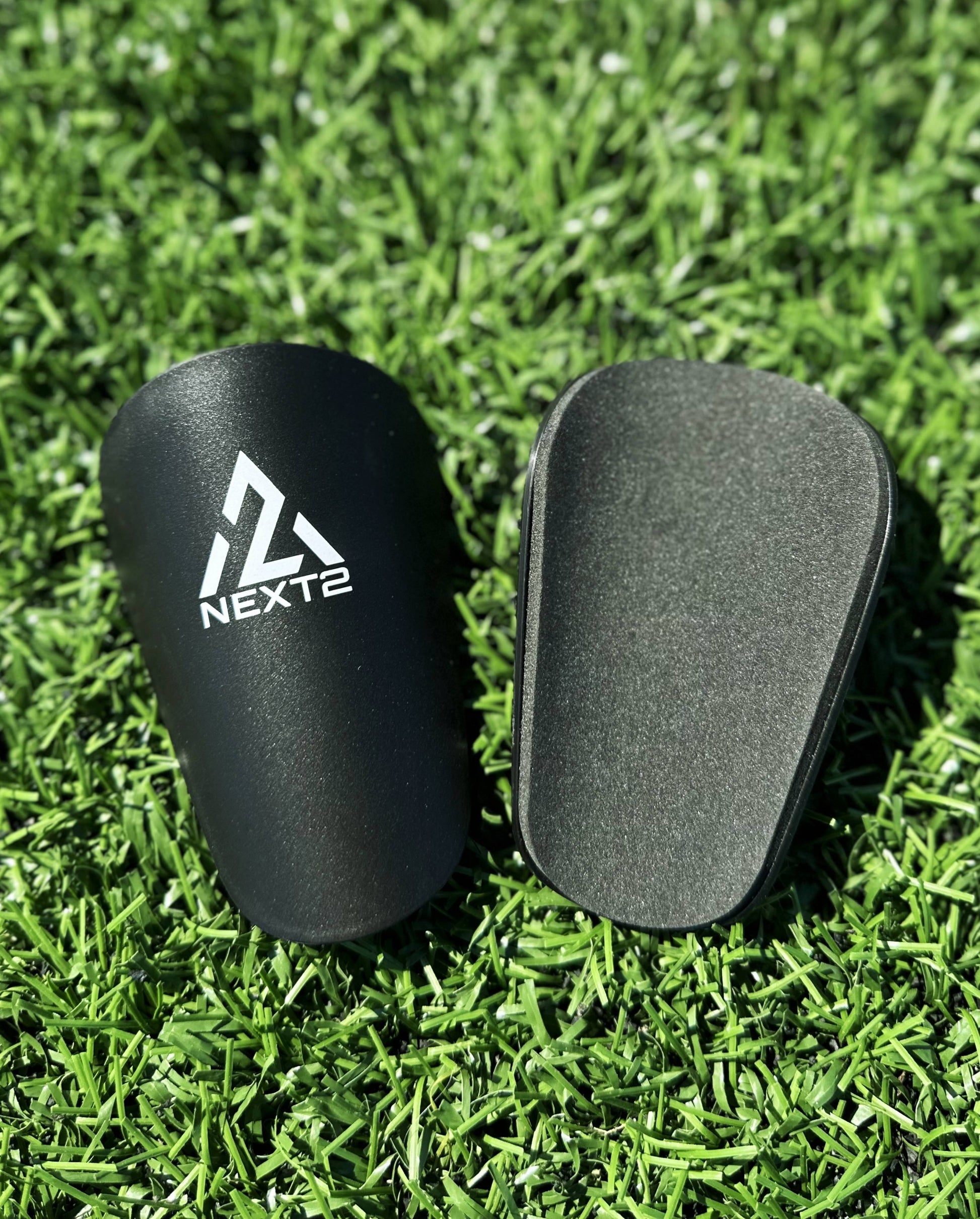 mini shin guards black